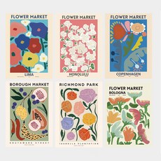 LIVING943 感性居家牆面裝飾海報6件組, FICKLENESS RARE