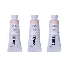 신한에쎈스 아크릴 컬러 물감 Tube A 시리즈 페일 피치 3p, 1색, 50ml