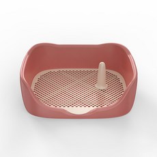 PASTEL PET 寵物防濺便盆 均碼, 1個, 紅色