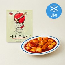 사과떡볶이 쌀떡볶이 쌀떡팩 순한맛 (냉동), 750g, 1개