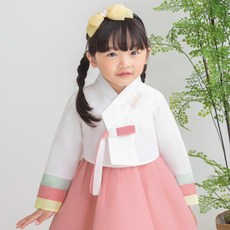 Gaon 女童款女團三色同色韓服套裝 AW221