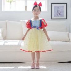 Wow Kids 女孩 Narin 兒童 Aveline 公主連身裙 + 5件套珠寶套裝