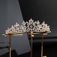 婚禮頭飾 tra012, 1個, 金黃色