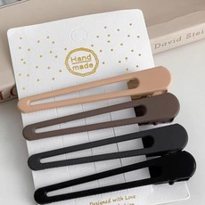 피어니스트 헤어클립 머리핀 4종 x 2p 세트