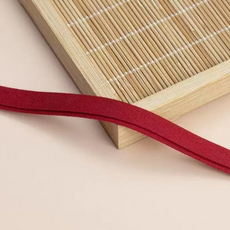 코오미 코튼 컬러 바리어스 4겹 접힘 마감 테이프 9mm x 10m 6W0079, 1개, 와인