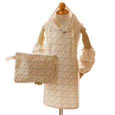 세맘스 아동용 TPU 방수 앞치마 + 두건 + 가방 + 토시 세트