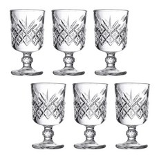 ROCHESTER 羅倫迷你高腳燒酒杯 D型, 6個, 透明