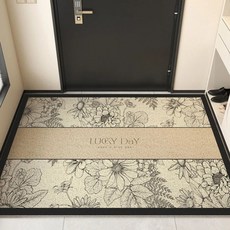 AFAMIC 艾法 簡約刮泥玄關腳踏墊/絲圈印花地墊, 簡約, 1個