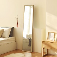 포메리트 모던 전신거울 스탠드형 H 1700mm, 골드