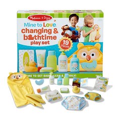 Melissa&Doug 美國瑪莉莎 幼兒洗澡玩具組 MD31703, 混色