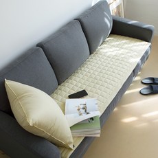 EBLANK 純棉固定式沙發墊 4人座