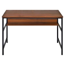 HOPMA 合馬家具 簡約雙層工作桌 E-D630TK, 深柚木