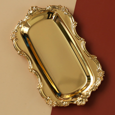 All Nine 復古古典託盤, 金色