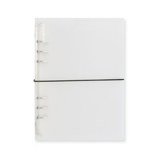 gyou COMPOUND A5 6孔活頁夾 附Logo, 橄欖綠(綁帶), 1個