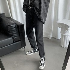 블랙101 남성용 월리니스 9부 슬림핏 데님 팬츠 FC-2320416