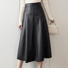 POPLARNC 女款Lumi皮革傘裙 P25FSK081107