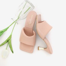 DAILYSHOE 女款Le Velo高跟拖鞋, 粉紅色, 230