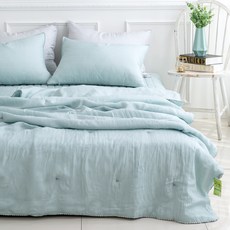 素色人造絲夏季薄被, Mint