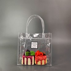 mir PVC 透明塑膠提袋 小型, 1入, 50個