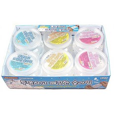 2000透明又乾淨的史萊姆 6入組, 隨機發貨, 1套