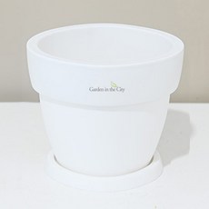 Garden in the City 現代簡約室內裝飾橡果花盆 4號 1818, 單一顏色, 1個