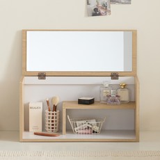 셀레나 미니 좌식 화장대, 오크