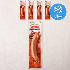 맛있닭 닭가슴살 프랑크소시지 훈제 (냉동), 100g, 1개입, 5개