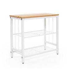 HOME&HOUSE 山毛櫸長凳和鞋子收納盒 500, 白色的