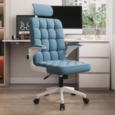 다임 심플 3D 헤드레스트 컴퓨터 의자, 블루