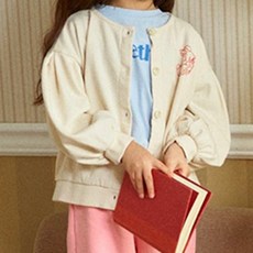 Neul兒童款兔子長袖開襟衫