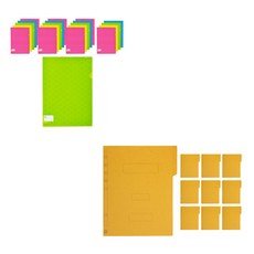 ECO Chungwoon DropHolderA420p+PaperSulfuryl10p, 隨機發貨（drop holder A4），黃色（硫天）, 1套