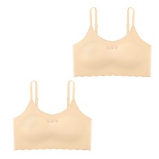 요롬코롬 소프트 슬링 학생 브레지어 2p