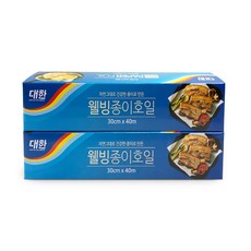 大韓 Well-being 烘焙紙, 40m, 2入, 1個