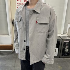 Meosidda 男性寬鬆版型卡車司機棉質夾克