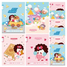 영아트 소소펀 1000 국어 10칸 초등노트, 랜덤발송, 10개