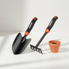 LOMVUM 龍韻 愛植物 菜園種植 移植鏟 鏟子 耙子 07 鏟子 + 耙子套組 one size, 1套