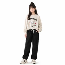 Nanajuni 野餐獨特束口褲上下套裝