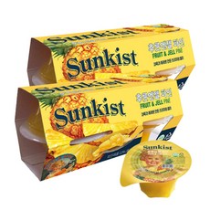 Sunkist Fruit Angel水果果凍布丁 芒果 1個入, 75g, 8個
