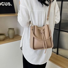 아트조이 DIY 마이 드로우백 가죽공예 세트, 1세트, 카키