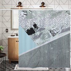 北歐簡約浴室浴簾 款式7 120 x 180 cm L21, 1個