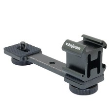 vonjean 多功能雙機架+3向熱靴座, KP-033S, 1個