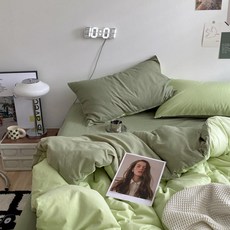콩 데이소이 믹스 앤 매치 침대 이불 일반 시트 커버 세트
