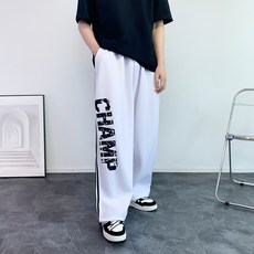 콘피아르 남성용 고중량 허리밴딩 스트링 트레이닝 팬츠 TC9524