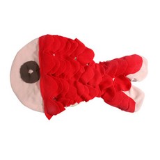 The Flow Company 貓狗餵食訓練魚形玩具, 粉紅色, 1個