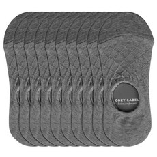 코지라벨 여성용 파스텔 메쉬 페이크삭스 10켤레