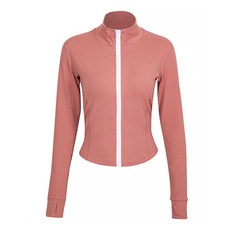 ILOVEFIT 女款運動風快乾瑜珈訓練拉鍊外套