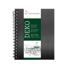 Hahnemuhle DECO 黑色素描本 140g, A4, 62張