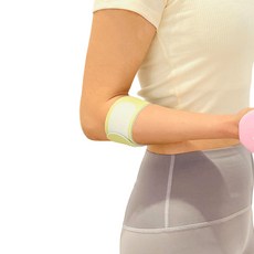 AWESOME DRAW 健身護肘 高級款 萊姆綠, 2個