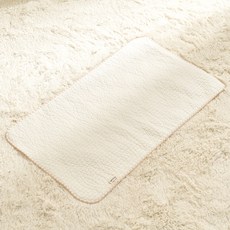 lolbaby 優質嬰兒防水墊, 象牙白色, 1個