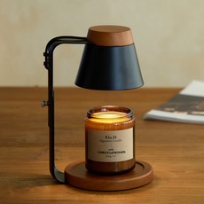 Ein.D ARBOL 木質融蠟燈 大豆蠟燭 200g 套組, 黑木, 檸檬薰衣草